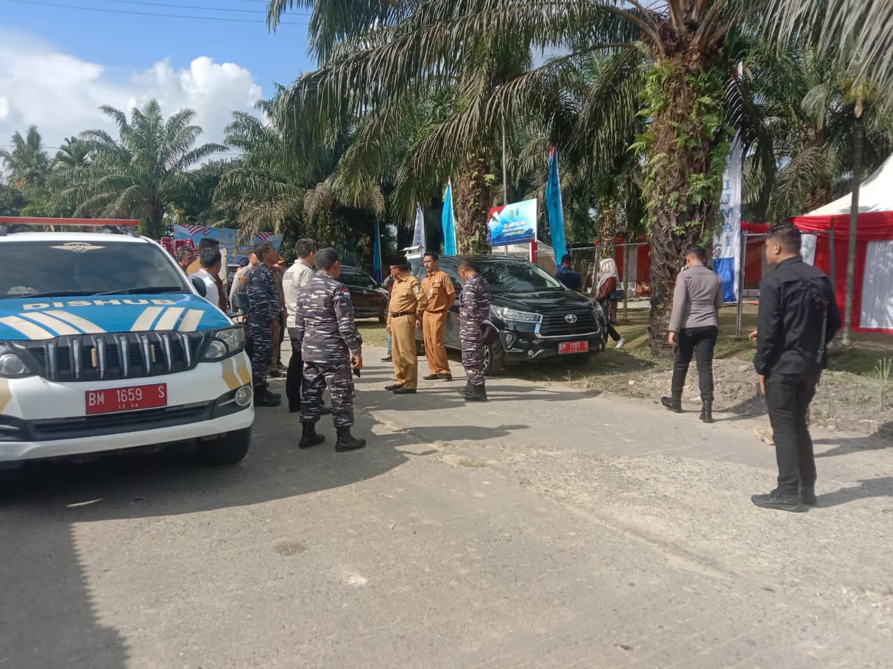 Forkopimda Siak Bersama Lanal Dumai Matangkan Persiapan Kunjungan Kerja KASAL di Tualang, Pencak Silat hingga Pemasangan Tanjak di Siapkan